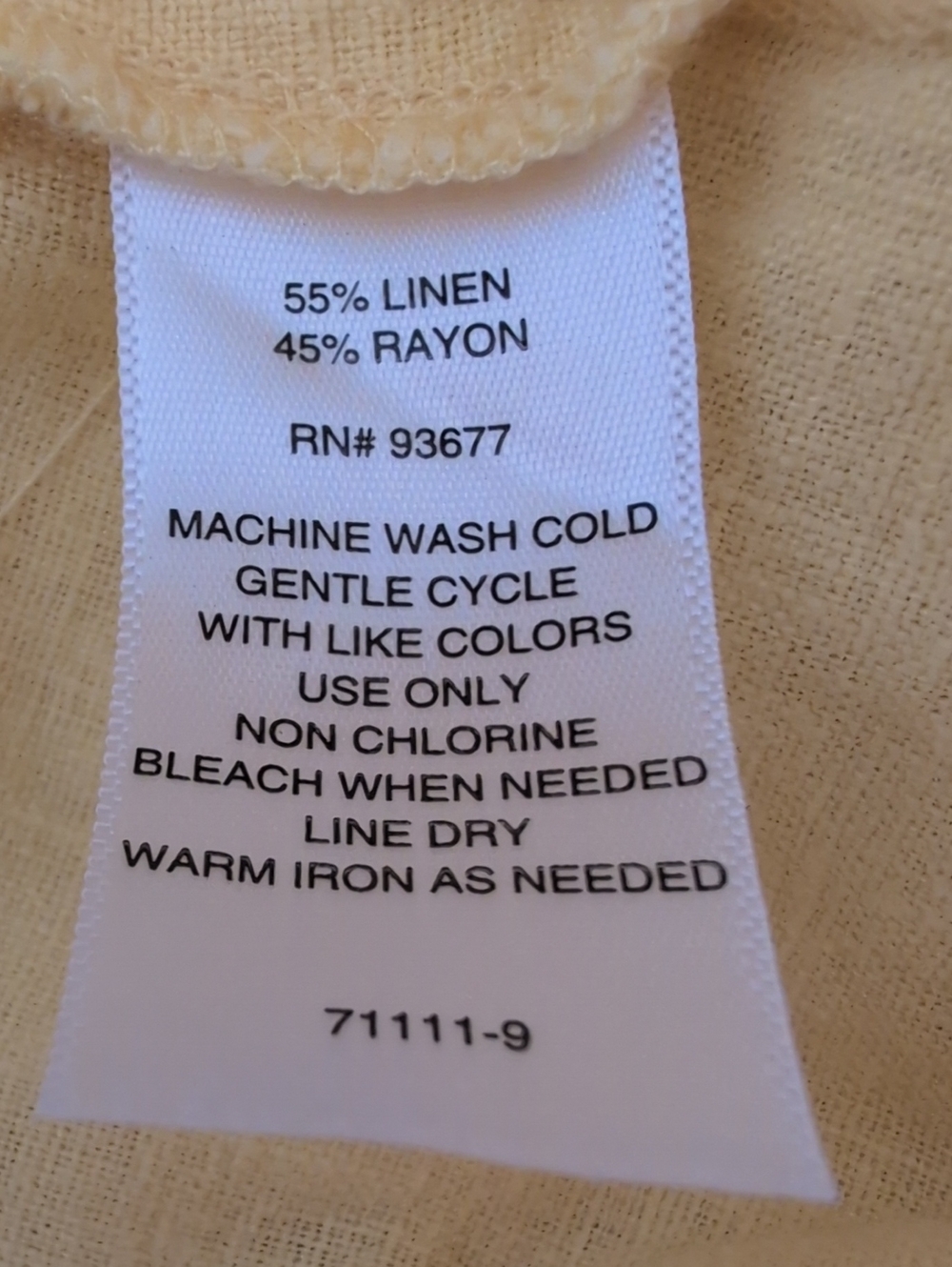 Liz Claiborne Yellow A-Line Linen Maxi Skirt With Pockets - Picture 4 of 7